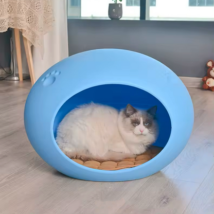 Cosy Nested Egg Oval Pet Bed