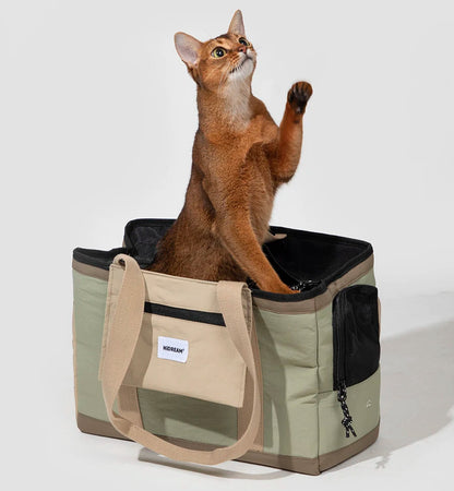 Portable Foldable Pet Travel Over The Shoulder Carrier Bag