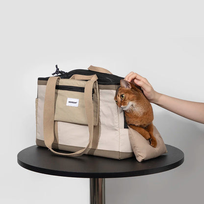 Portable Foldable Pet Travel Over The Shoulder Carrier Bag