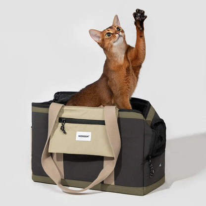 Portable Foldable Pet Travel Over The Shoulder Carrier Bag