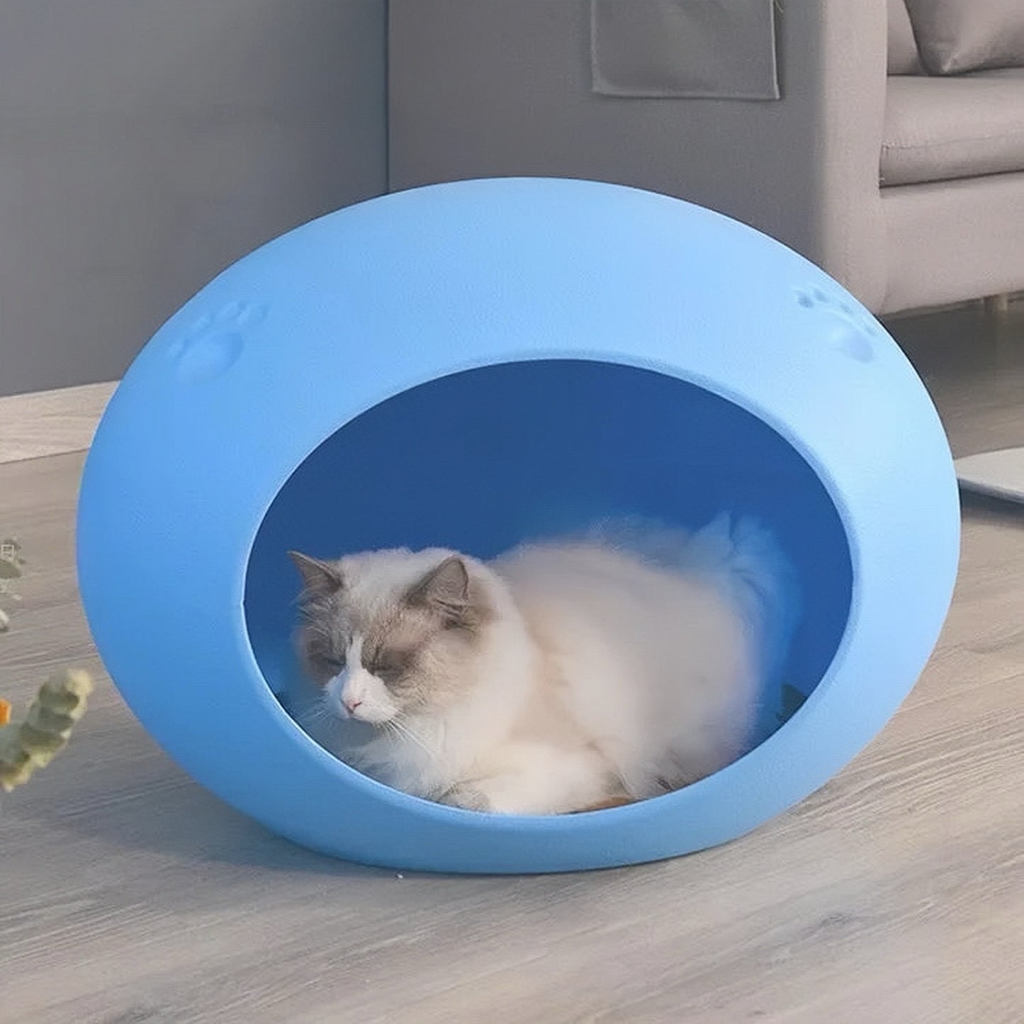 Cosy Nested Egg Oval Pet Bed