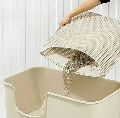 Cat Litter Box Mat Double Layer Non-slip