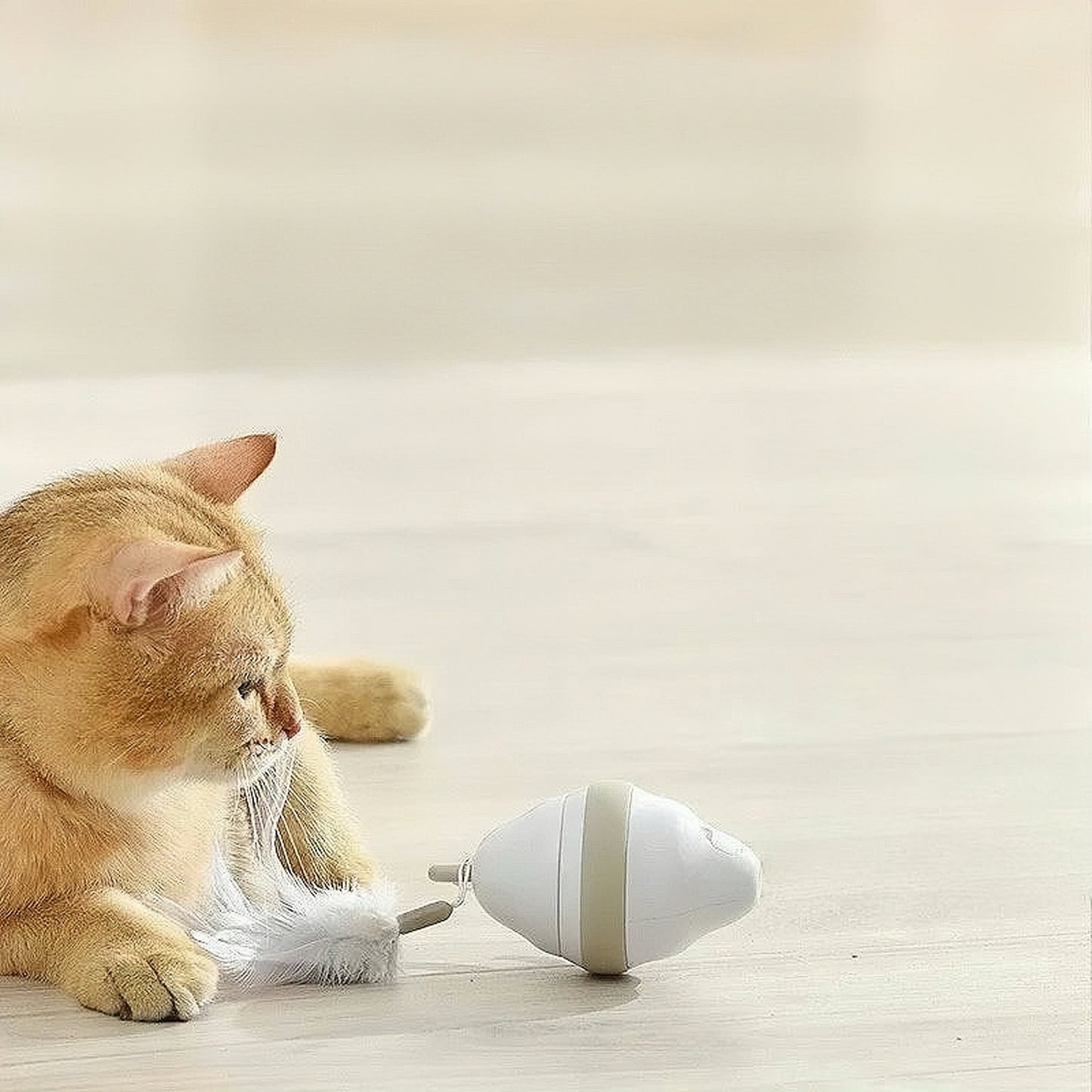 360° Automatic Interactive Rolling Mouse Cat Toy