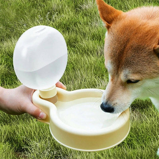 Portable Pet Water Bottle Bowl Dispenser