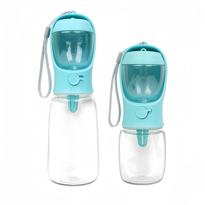 2 In 1 Portable Pet Water Bottle