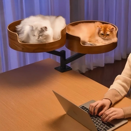 Modern 360° Rotating Adjustable Desktop Pet Bed