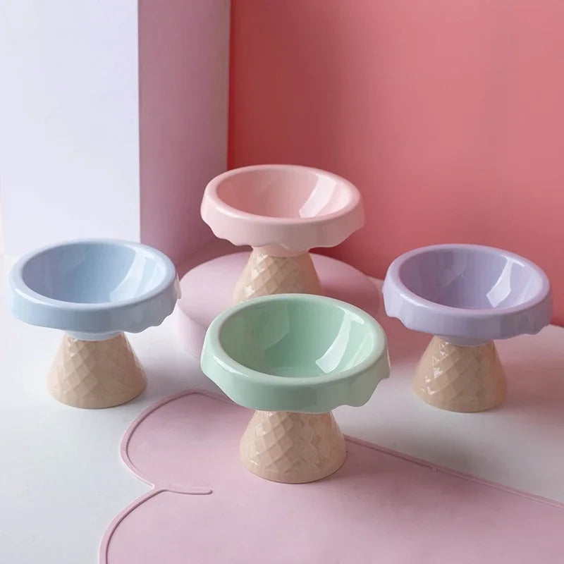 Ice Cream Raised Pet Tableware