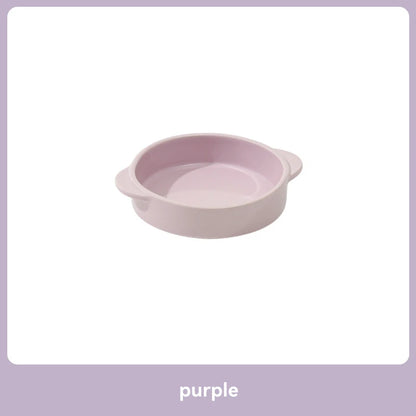 Bowl with Handle Raised Tableware