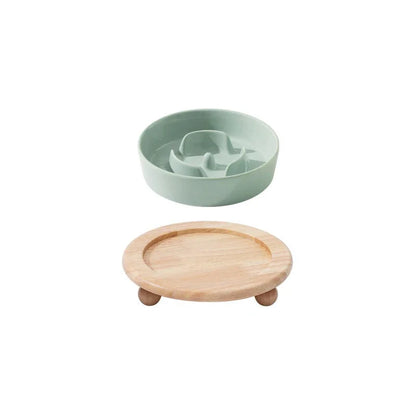 Slow Feed Bowl Round Elevated Tableware