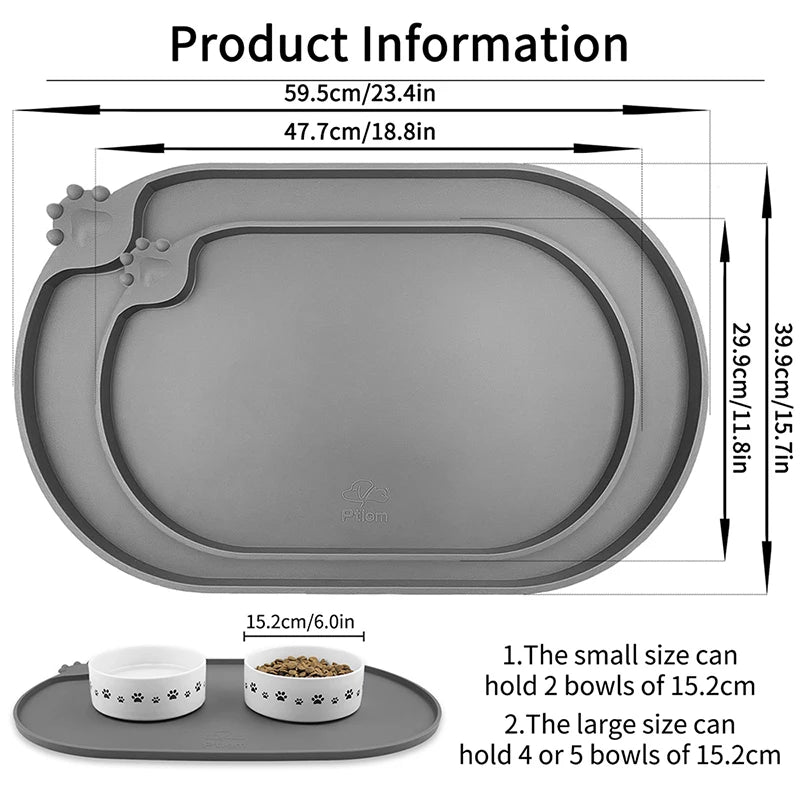 Paw Food Placemat