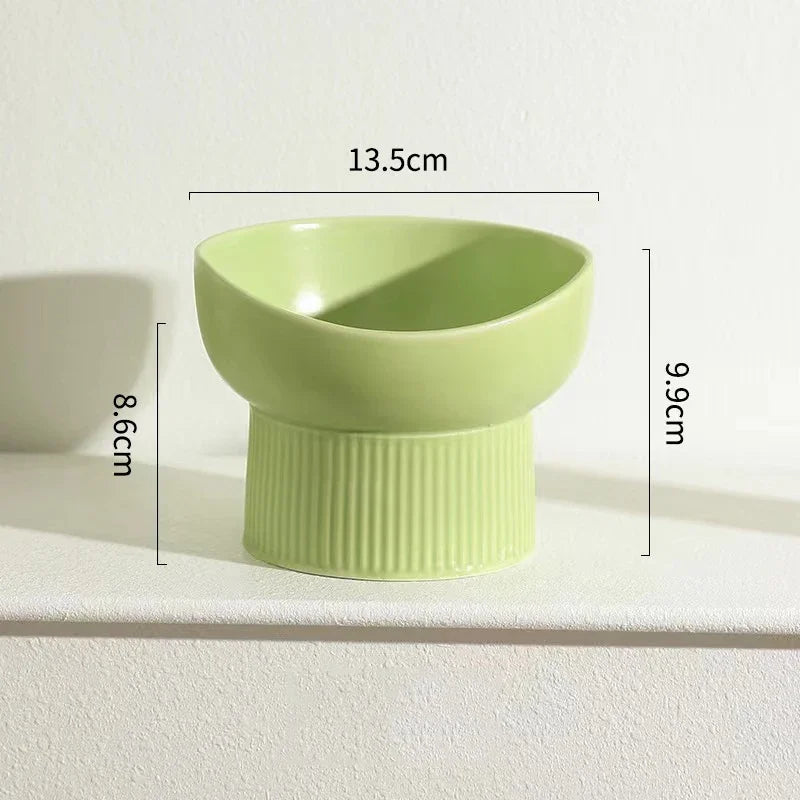 Nordic Matte Elevated Pet Tableware