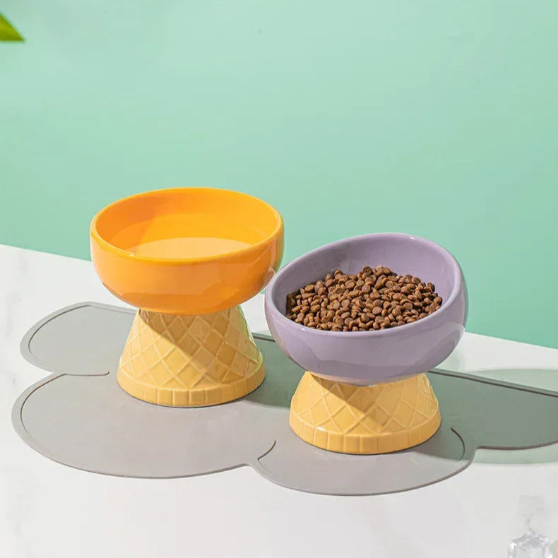 Ice Cream Design Food Water Elevated Tableware