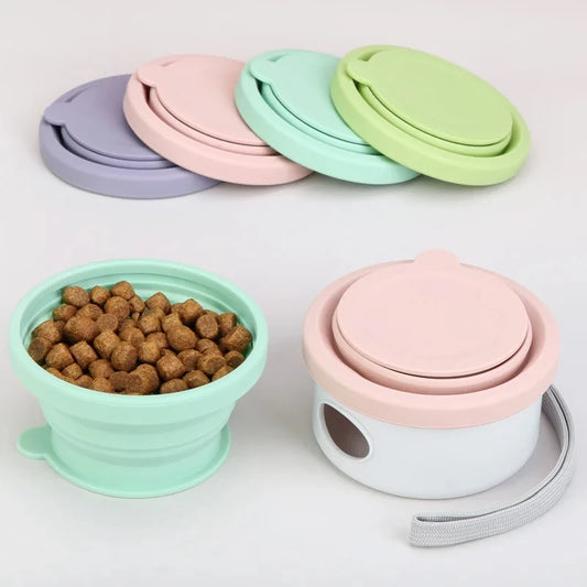 Combination Multipurpose Portable Outdoor Pet Bowl