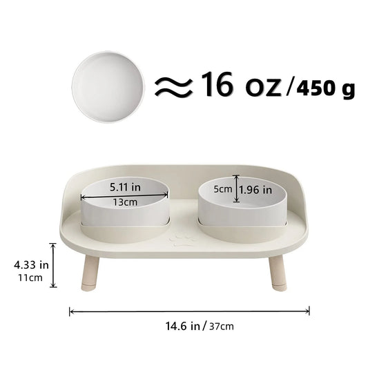 3 Adjustable Heights Minimalist Tableware