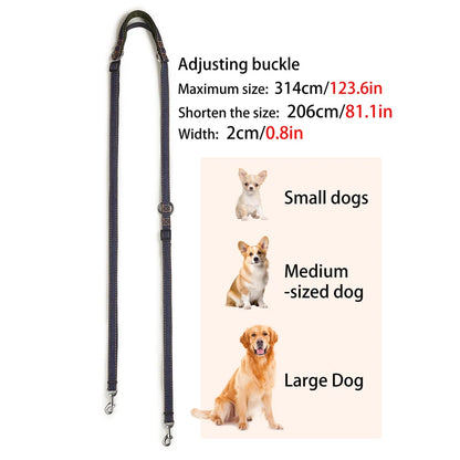 Jean Cloth Multifunctional Hands-Free Dog Lead