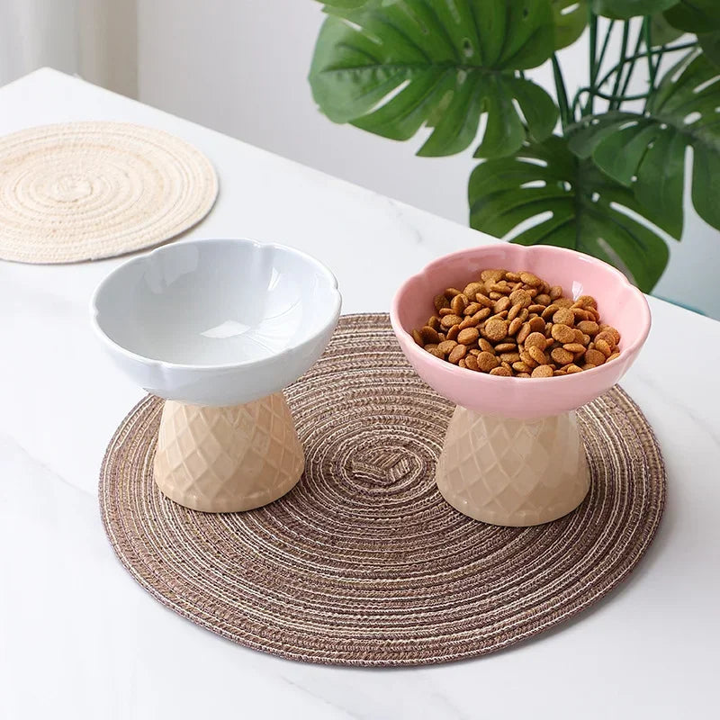 Ice Cream Elevated Pet Tableware