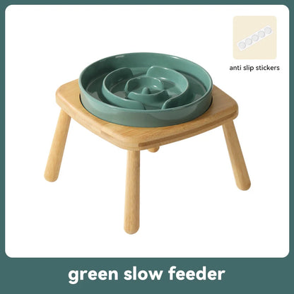 Slow Feed Elevated Squared Tableware