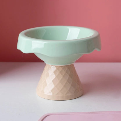 Ice Cream Raised Pet Tableware