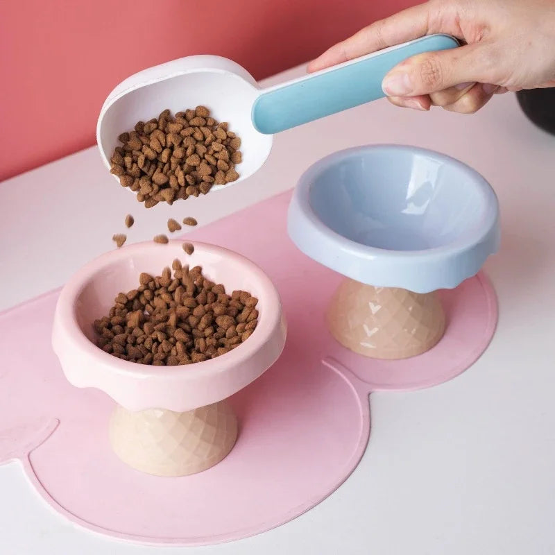 Ice Cream Raised Pet Tableware