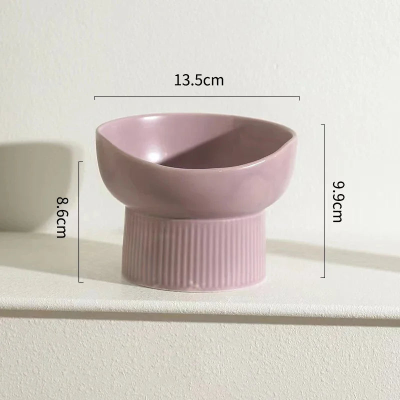 Nordic Matte Elevated Pet Tableware