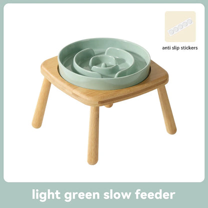 Slow Feed Elevated Squared Tableware