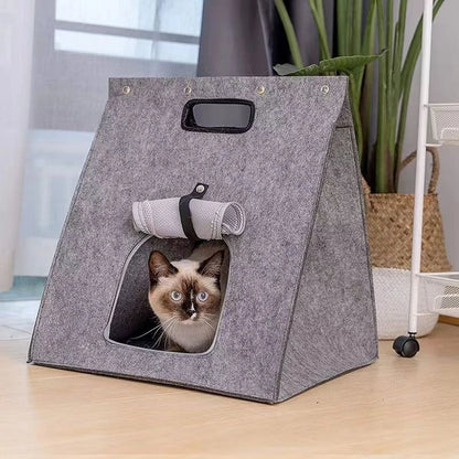 Portable Felt Pet Nest