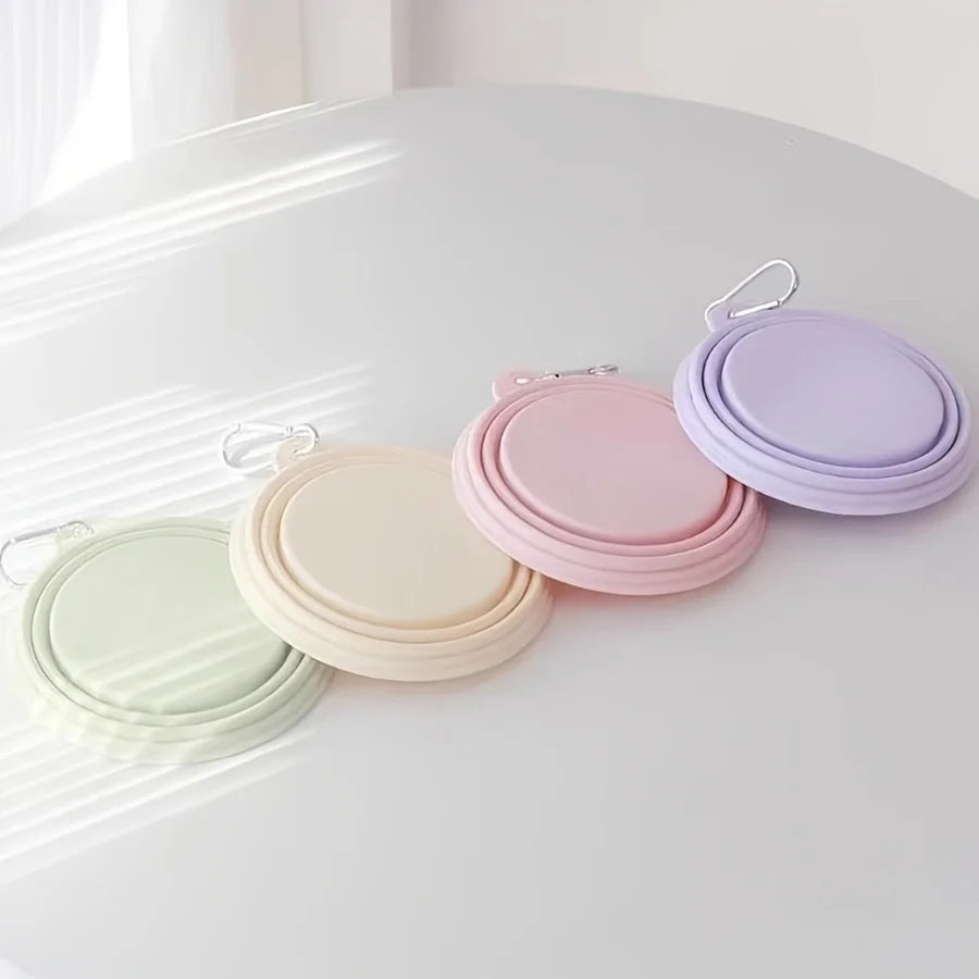 Pet Folding Silicone Portable Bowl