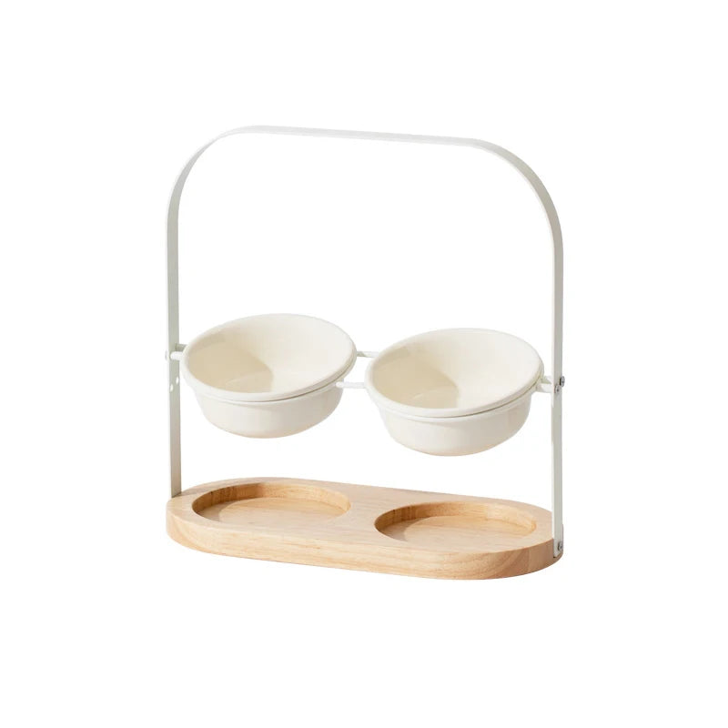 Wooden Adjustable Stand Tableware