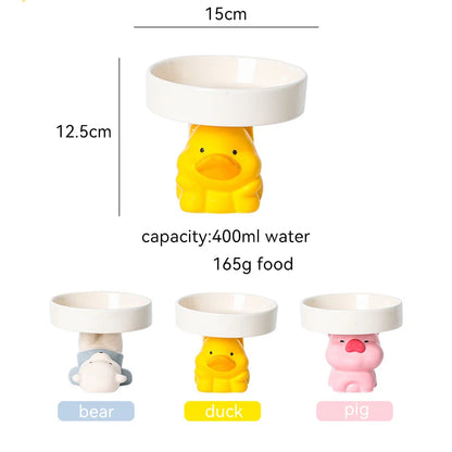 Playful Animal Pet Tableware