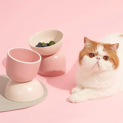 Elevated Food Water Pet Tableware