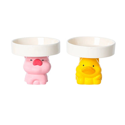 Playful Animal Pet Tableware