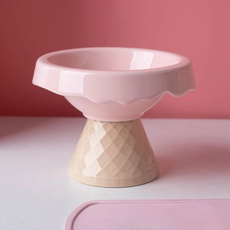 Ice Cream Raised Pet Tableware