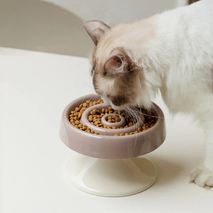 Elevated Slow Feed Pet Tableware