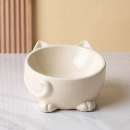 Cat Food and Water Bowl Tableware