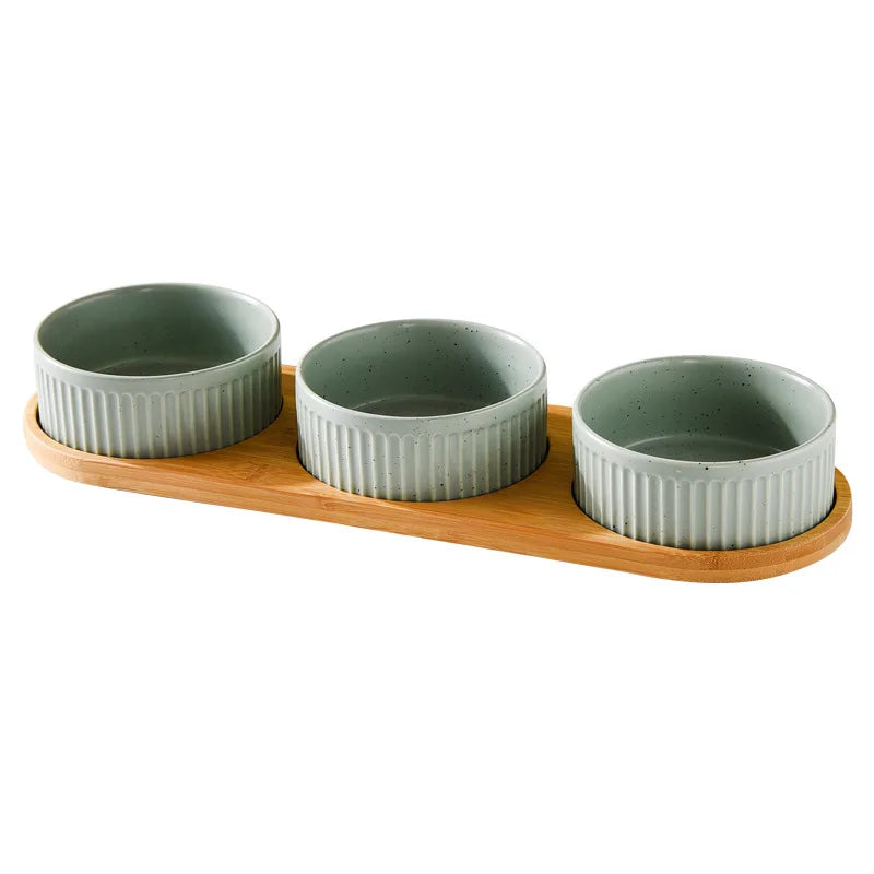 Textured Pallet Round Tableware