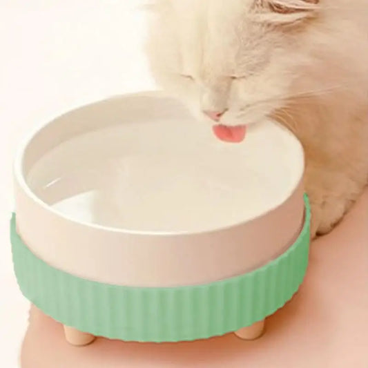 Quiet Rechargeable Heated Pet Food Water Bowl