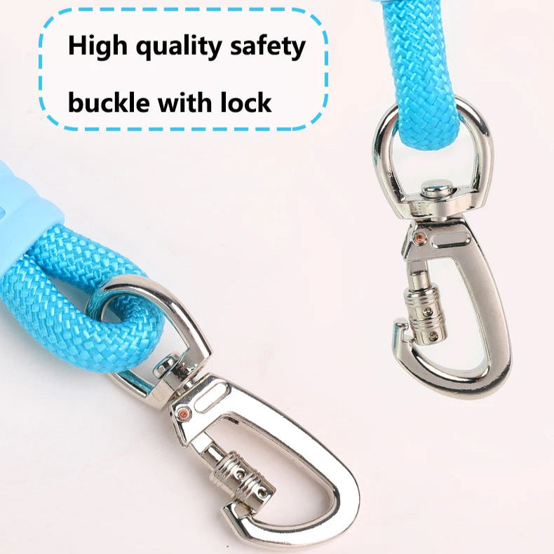 Multifunctional Hands-Free Cloud Foam Cotton Handle Dog Lead