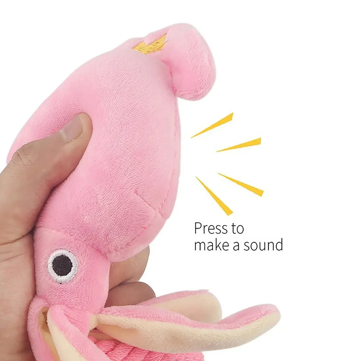 Interactive Octopus Plush Rope Pet Chew Toy