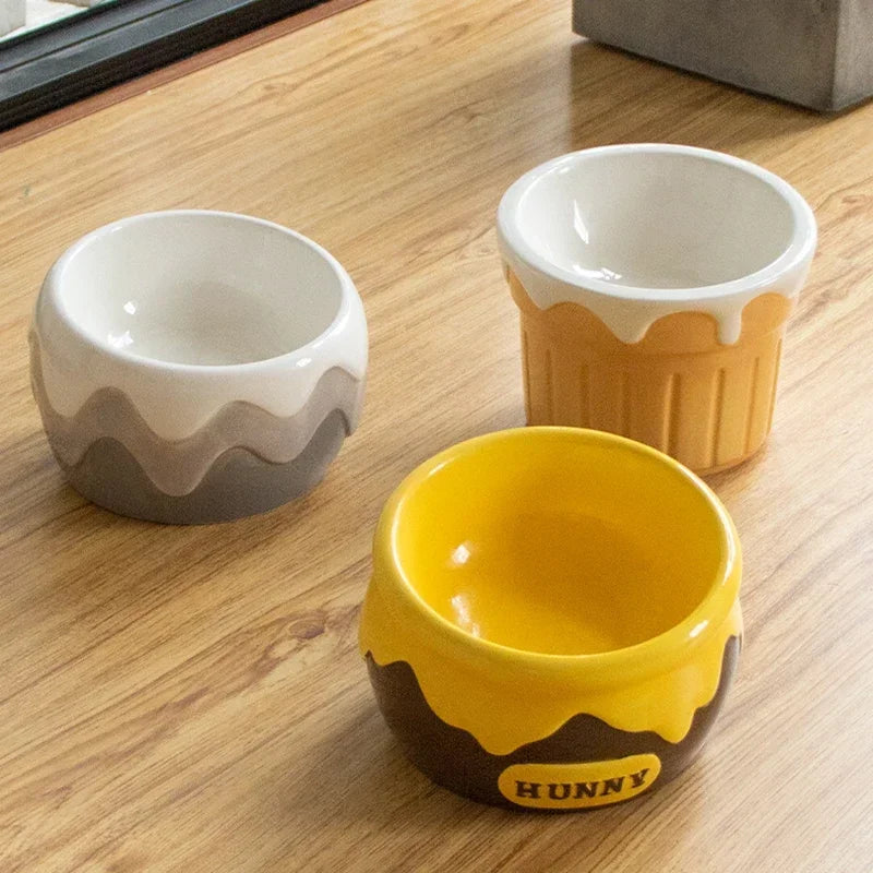 Playful Unique Elevated Pet Tableware