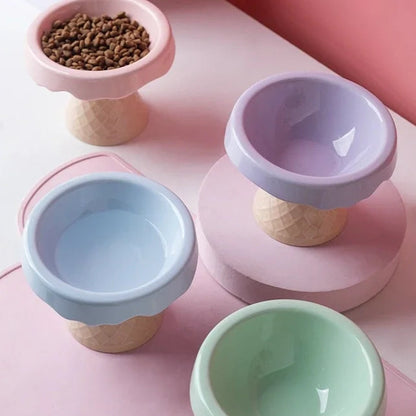 Ice Cream Raised Pet Tableware