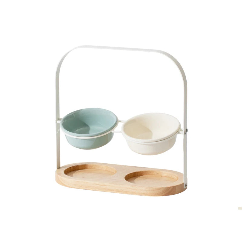 Wooden Adjustable Stand Tableware