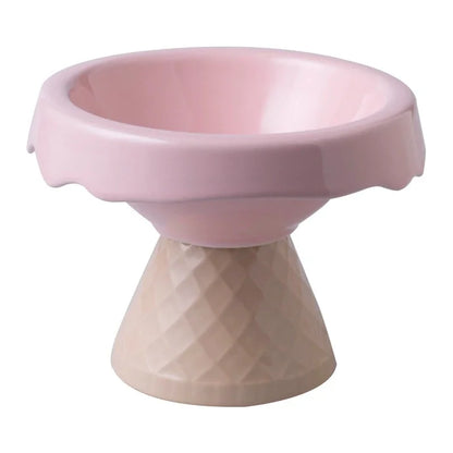 Ice Cream Raised Pet Tableware