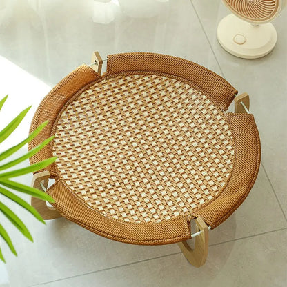 Hammock Round Raised Pet Bed