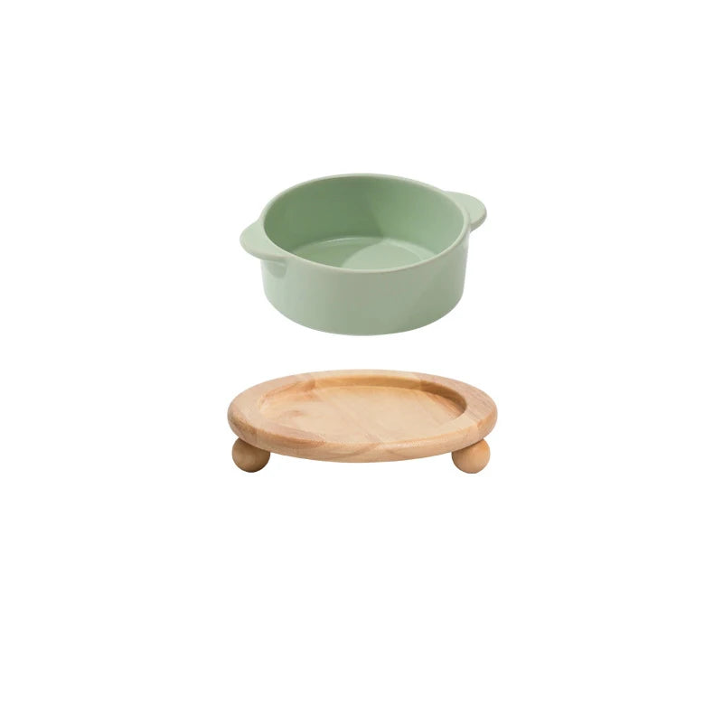 Single or Double Raised Pet Tableware