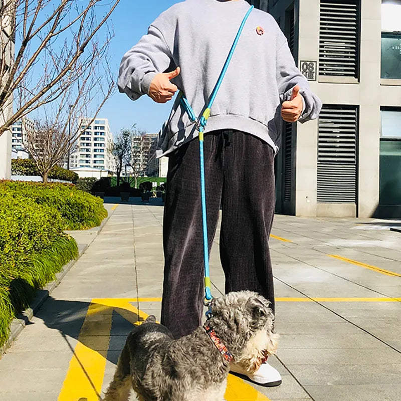 Reflective Hands-Free Multifunctional Dog Lead