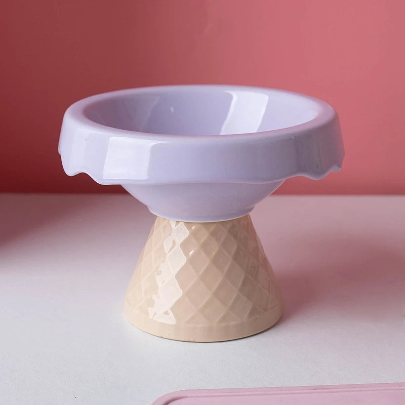 Ice Cream Raised Pet Tableware