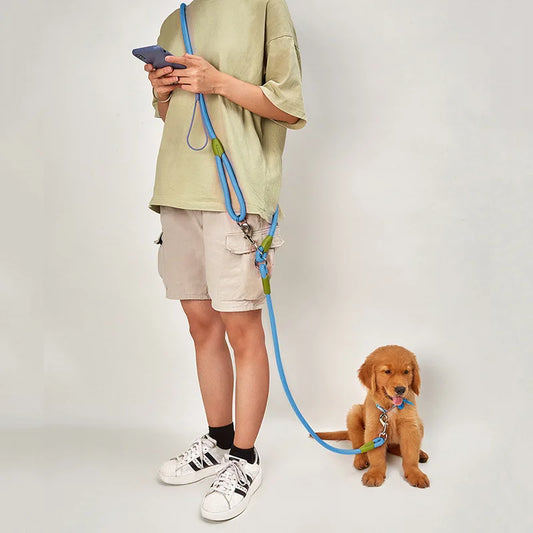 Reflective Hands-Free Multifunctional Dog Lead