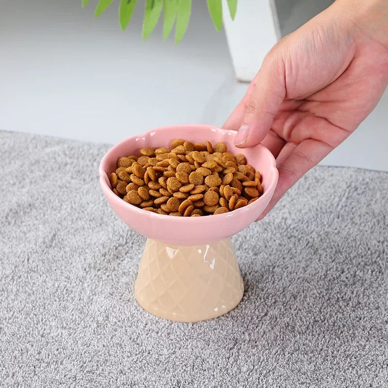 Ice Cream Elevated Pet Tableware