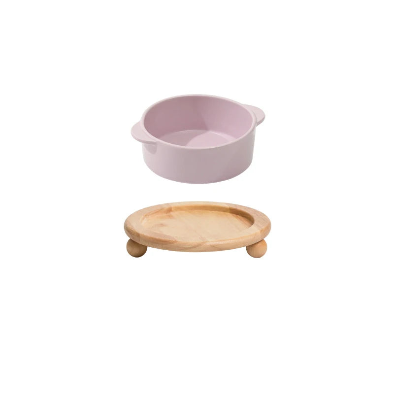 Single or Double Raised Pet Tableware