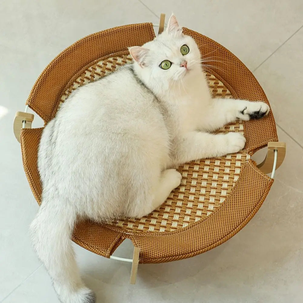 Hammock Round Raised Pet Bed